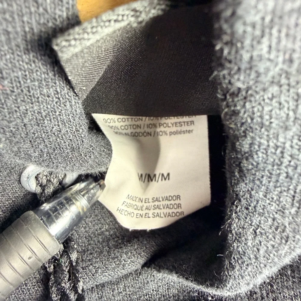 Thrasher Magazine Black Hoodie Ice Spellout Logo Graphic Sweatshirt Mens M - Picture 3 of 8